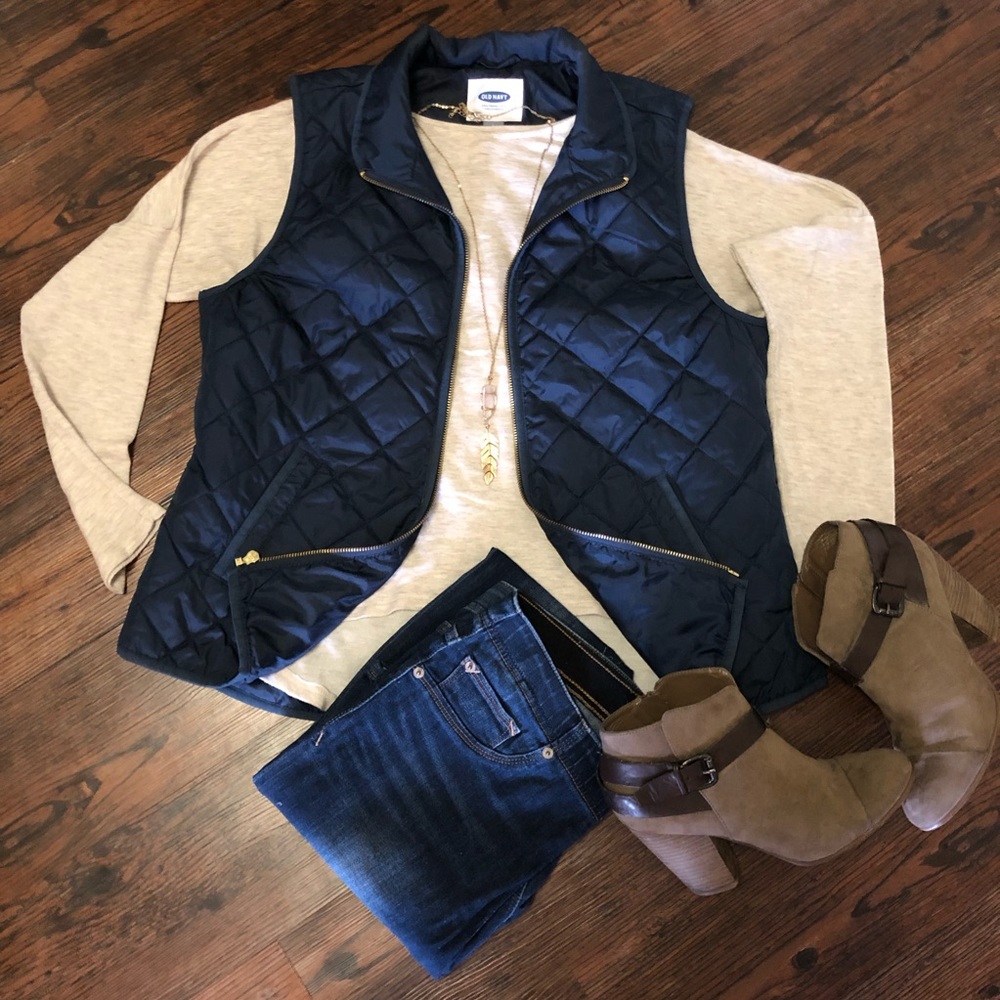 Old Navy Blue Vest